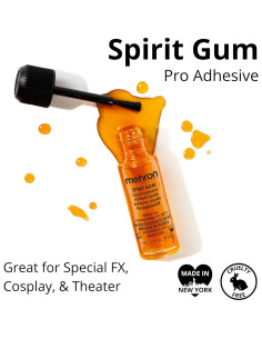 Kit Adhesivo y Removedor Spirit Gum Mehron 25,4x22,9cm 2