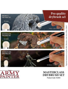 Set de Pinceles de Secado The Army Painter - 3 Tamaños 2