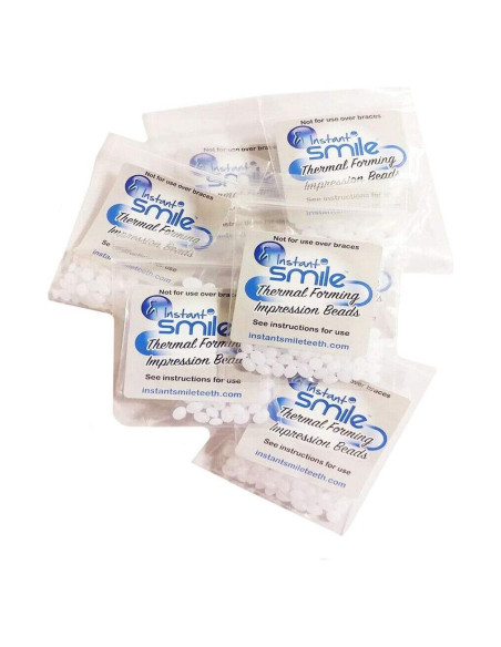 8 Paquetes de Perlas Adhesivas Térmicas Billy Bob para Dientes