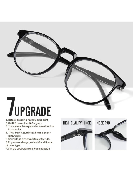 Gafas Anti Luz Azul Unisex M2031 Ultra Ligeras y Comodas