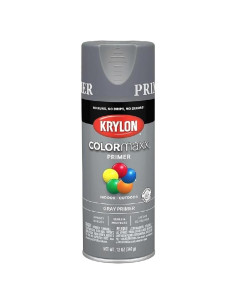Pintura en Spray Krylon COLORmaxx Primer Gris 354 ml
