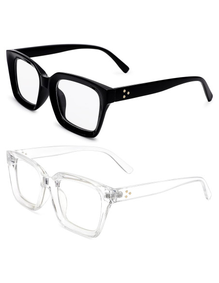 Gafas de lectura COASION Classic para mujeres marco cuadrado Gafas de lectura COASION Classic para mujeres marco cuadrado