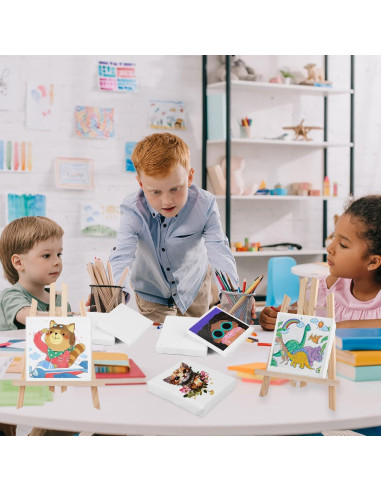 Mini Lienzos ESRICH 32 Piezas 7,62 cm para Pintar