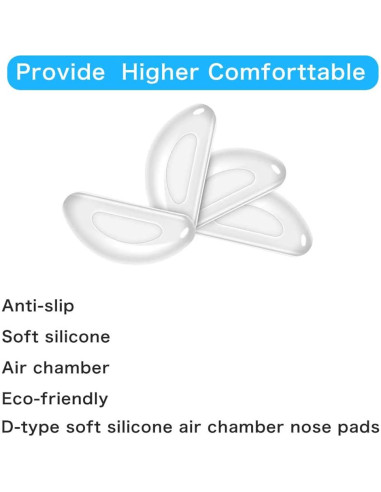 Almohadillas de Silicona Festful 20 Pares Antideslizantes