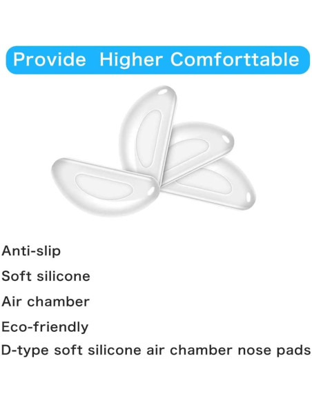 Almohadillas de Silicona Festful 20 Pares Antideslizantes