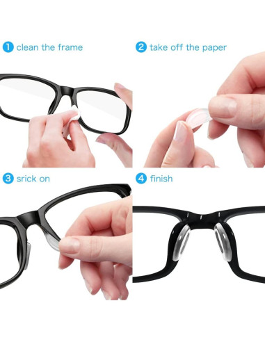 Almohadillas de Silicona Festful 20 Pares Antideslizantes