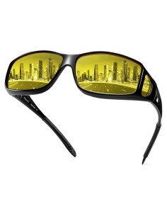 Gafas de Visión Nocturna Peekaco Antirreflejo Polarizadas