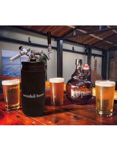 Dispensador de Cerveza Semfeil Brew 128Oz Acero Inoxidable