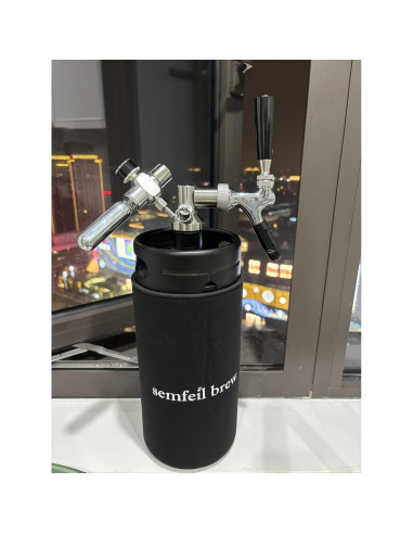 Dispensador de Cerveza Semfeil Brew 128Oz Acero Inoxidable