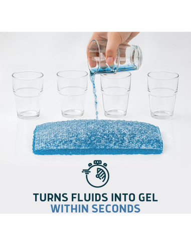 Almohadillas Absorbentes Lunderg 250 Unidades Grado Médico