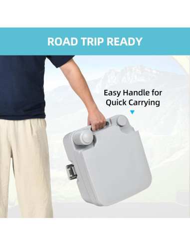 Inodoro Portátil YITAMOTOR 20.1L para Camping y Viajes