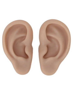 Modelo de Oreja de Silicona Luqeeg 17x8.6 cm para Perforación