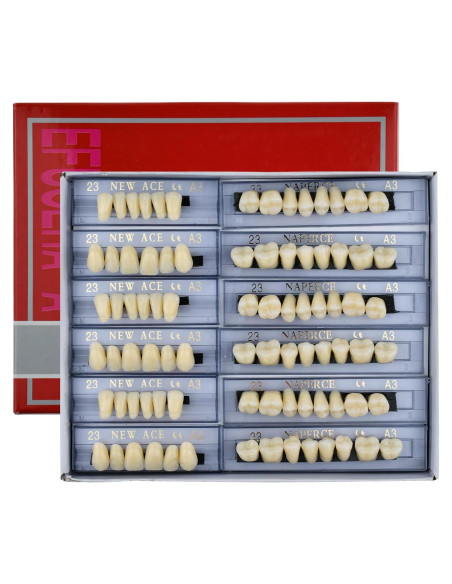 168 Piezas Dientes Falsos ZXYZZ Resina Sintética Halloween