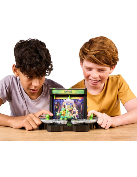 Akedo Tortugas Ninja Batalla Arena con 35 Sonidos + 2 Figuras
