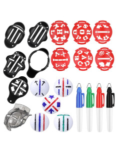 Kit de Marcadores de Pelotas de Golf Zhanmai - 16 Piezas