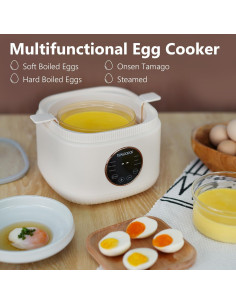 Cocedor de Huevos Eléctrico YiNiiOi CZD-NR11 7 Huevos 2