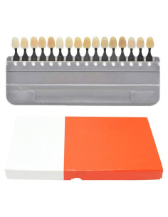 Guía de Sombra Dental Jashem 16 Colores para Blanqueamiento