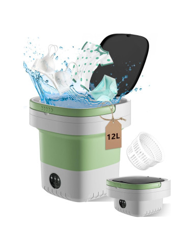 Lavadora Portátil Genérico 12L Plegable para Ropa Delicada