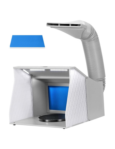 Cabina de pintura VIVOHOME VH1178US con 4 luces LED