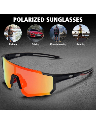 Gafas de sol STORYCOAST polarizadas UV400 para deportes