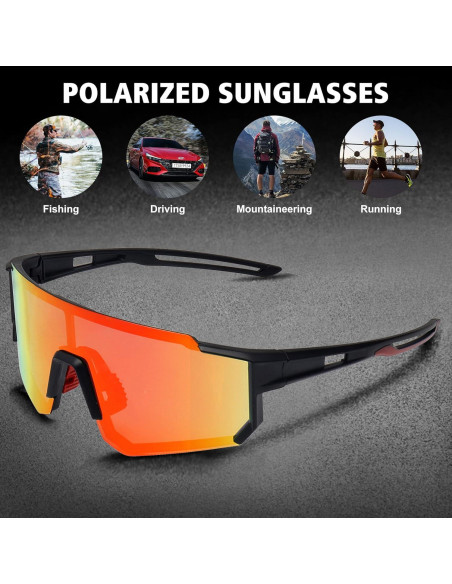 Gafas de sol STORYCOAST polarizadas UV400 para deportes Gafas de sol STORYCOAST polarizadas UV400 para deportes