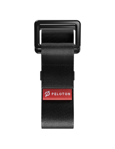 Correa de Yoga Peloton 1.83m Ajustable Nylon Negro