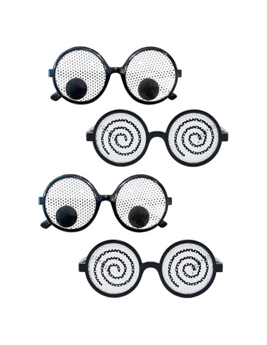 Gafas Locas de Cosplay DOYIFUN - 4 Piezas Divertidas