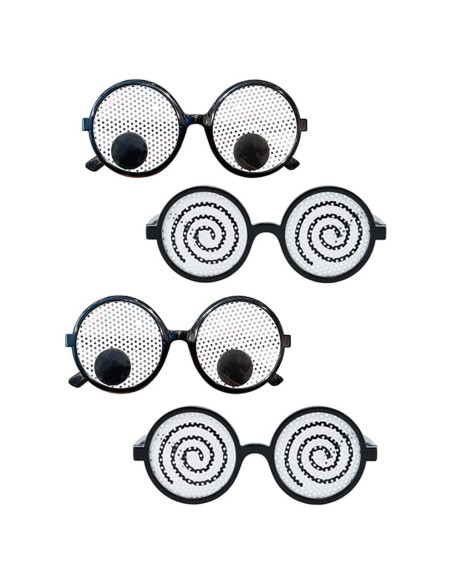 Gafas Locas de Cosplay DOYIFUN - 4 Piezas Divertidas