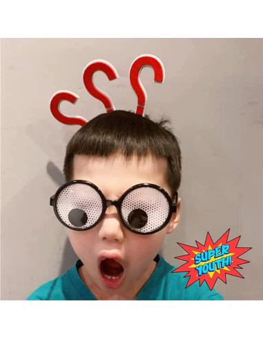 Gafas Locas de Cosplay DOYIFUN - 4 Piezas Divertidas