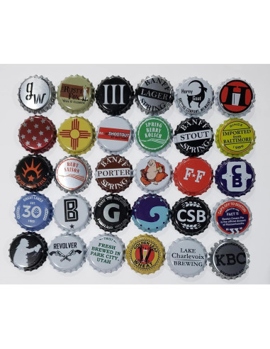 500 Tapas de Botellas de Cerveza Home Brew Queen Asortidas