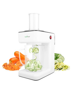 NutriChef Picadora Eléctrica 3-en-1 con Tazón 1.2L