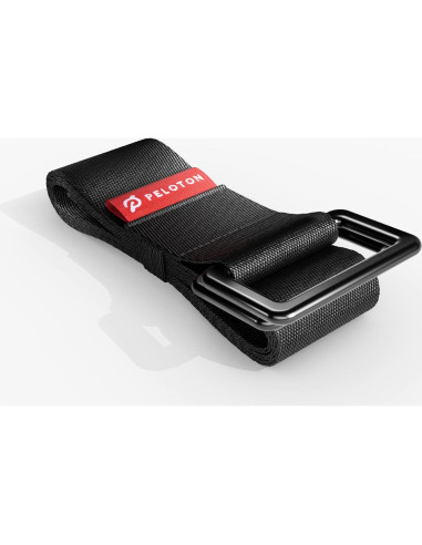 Correa de Yoga Peloton 1.83m Ajustable Nylon Negro