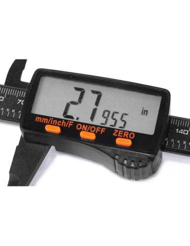 Calibrador Digital WEN 10761 de 15.5 cm con Pantalla LCD