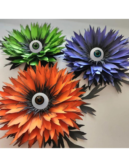 Ojos Acrílicos Realistas UUsave 24mm 4 Pares para Manualidades