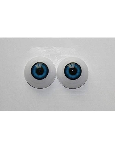 Ojos Acrílicos Realistas UUsave 24mm 4 Pares para Manualidades