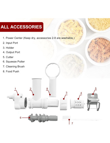 Accesorio de Pasta 6 en 1 KitchenAid - CHUYOUHOME