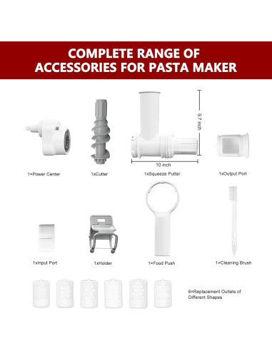 Accesorio de Pasta 6 en 1 KitchenAid - CHUYOUHOME
