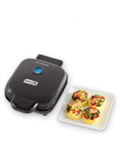 Hacedor de Bocados de Huevo DASH Deluxe con Moldes de Silicona