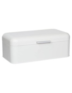 Caja de Pan Blanca Culinary Couture 41.9x22.9x16.5 cm
