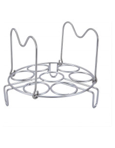 GREATLINK Soporte de Vapor para 7 Huevos de Acero Inoxidable