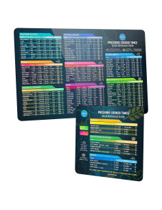 Tabla de Tiempos de Cocción Lotteli Kitchen Imán Negro