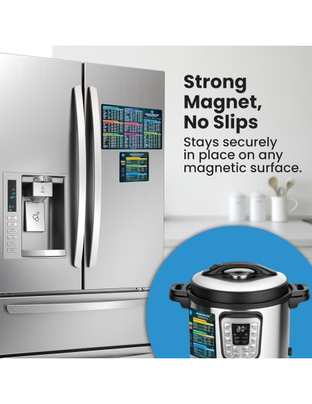 Tabla de Tiempos de Cocción Lotteli Kitchen Imán Negro