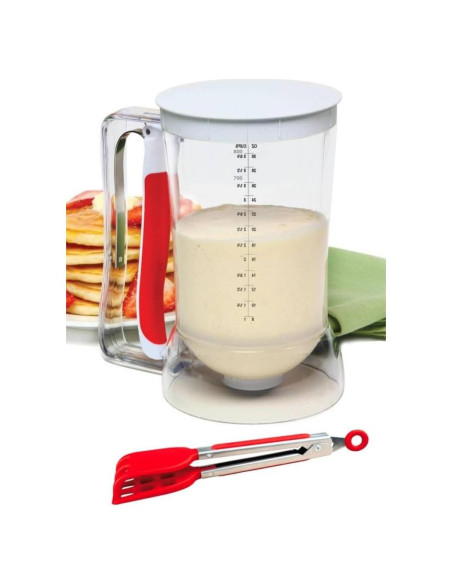 Dispensador de Masa para Waffles i Kito + Pinzas Antideslizantes