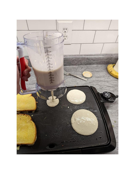 Dispensador de Masa para Waffles i Kito + Pinzas Antideslizantes