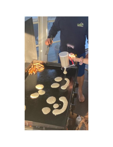 Dispensador de Masa para Waffles i Kito + Pinzas Antideslizantes