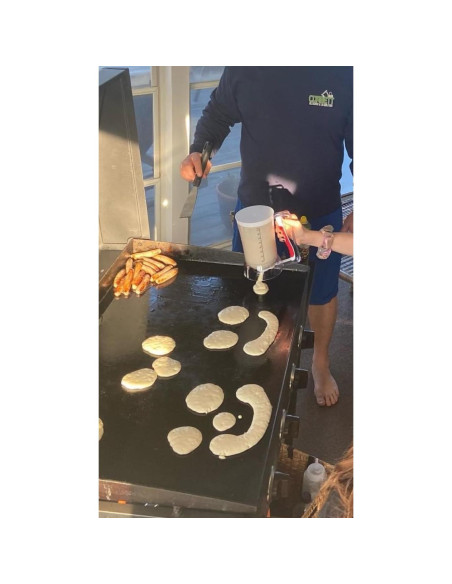 Dispensador de Masa para Waffles i Kito + Pinzas Antideslizantes