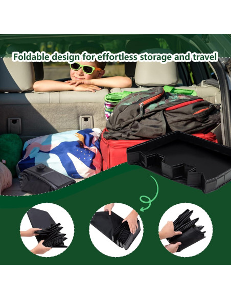 Base de Ducha Portátil Wintogop 104 cm Plegable con Drenaje