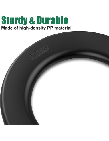 Asiento de Inodoro Portátil PAHTTO para Cubo de 19L