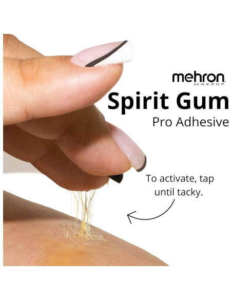 Adhesivo Spirit Gum Mehron 28g para Maquillaje FX y Cosplay