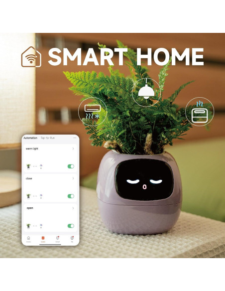 Maceta Inteligente PLANTSIO Ivy con Riego Automático